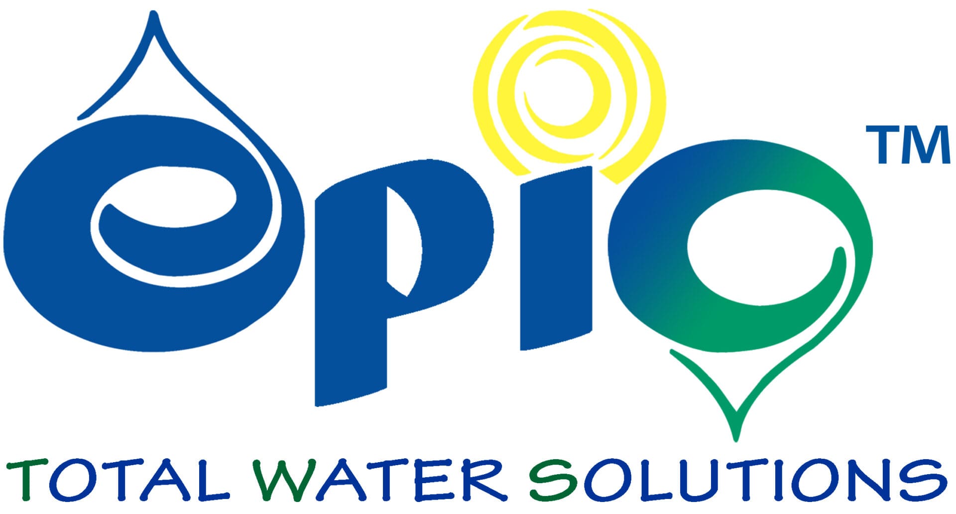 A logo of epic water solutions