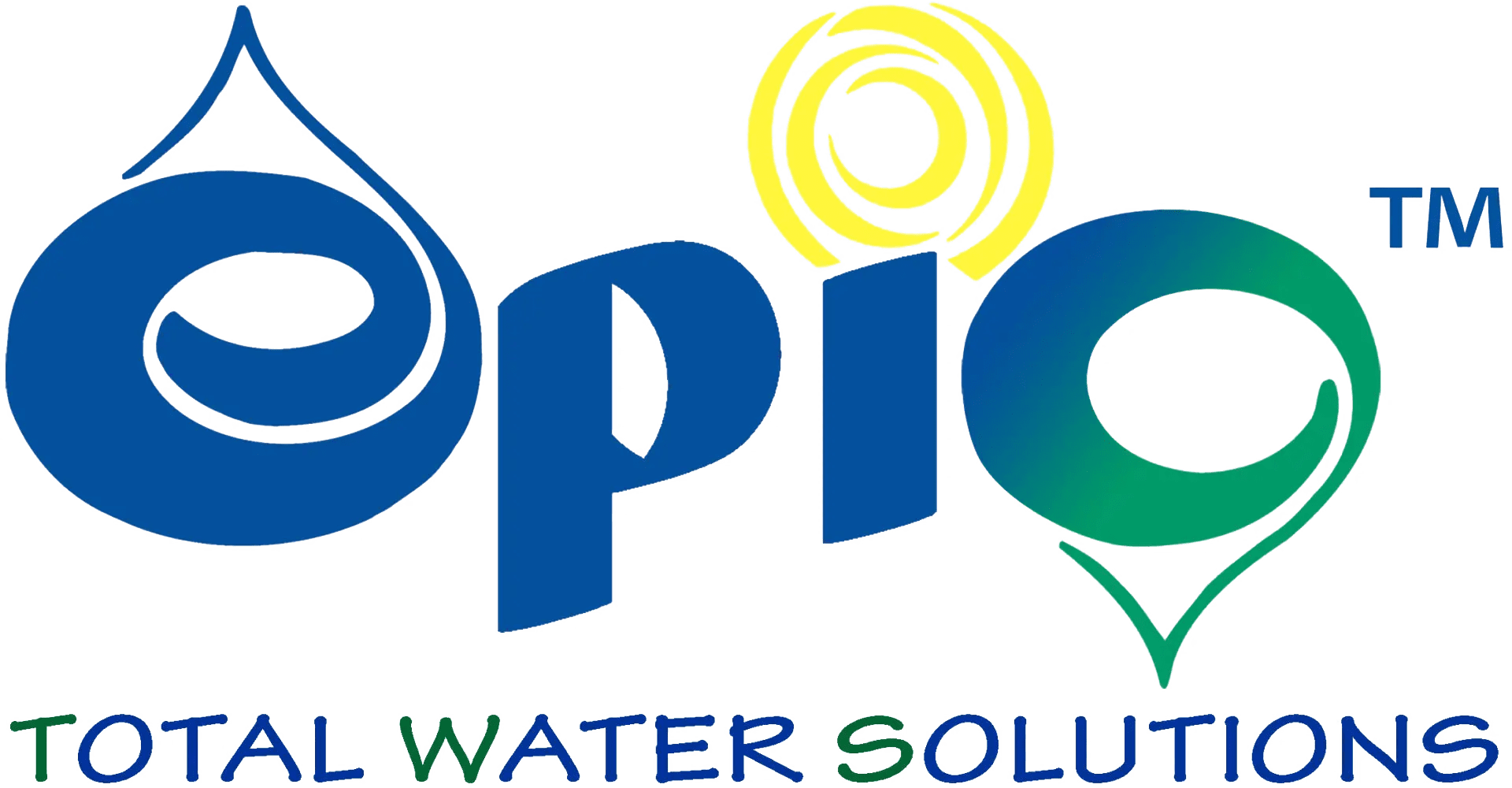 A logo of epic total water solutions