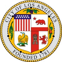 A seal of the city of los angeles